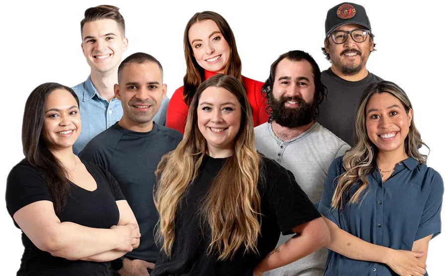 Nine Pros team members - March 2024 group photo