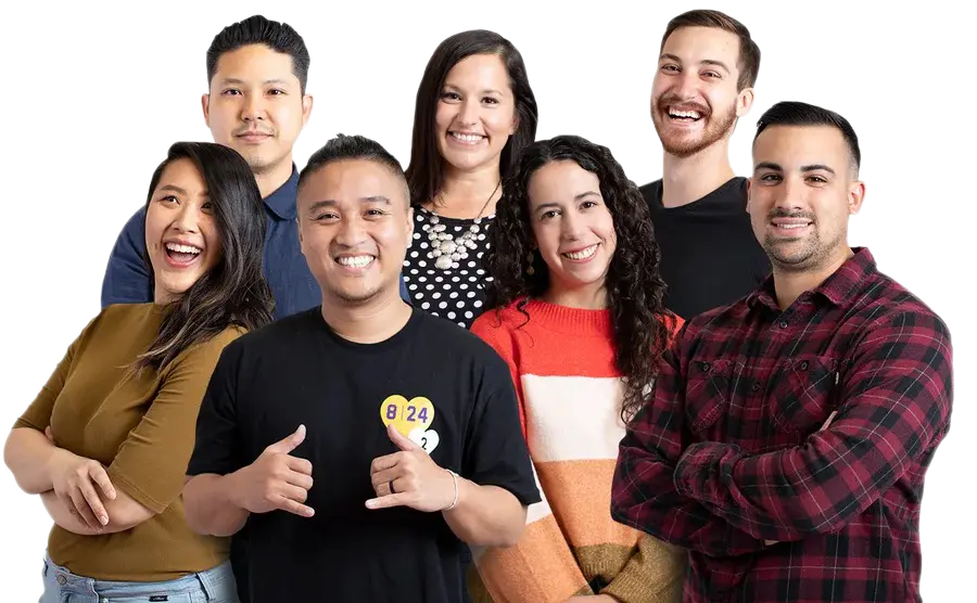 Nine Pros team members - May 2022 group photo